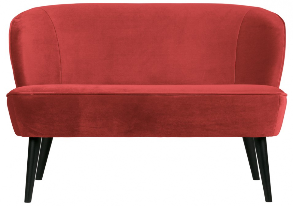 Soffa \'Sara\' - Rd/Sammet