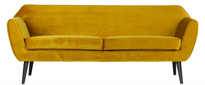 Soffa \'Rocco\' - Ochre/Sammet i gruppen MÖBLER / Sittmöbler / Soffor hos Reforma (340451-O)