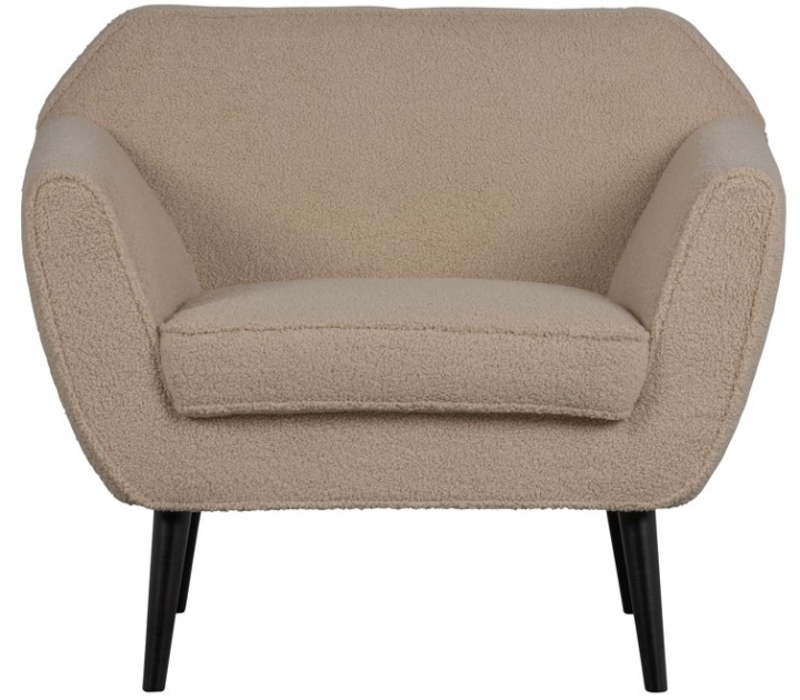 Fåtölj 'Rocco' - Beige/Teddy