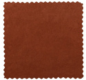 Fotpall \'Rocco\' - Rost/Sammet