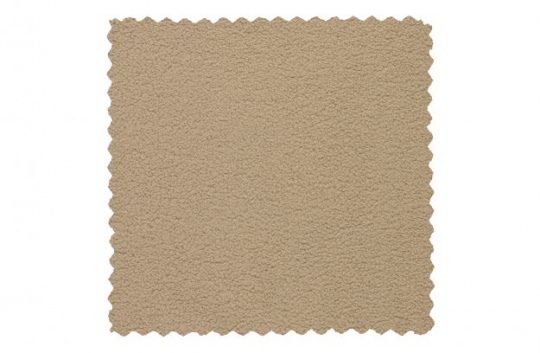 Fotpall \'Rocco\' - Beige/Teddy