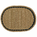 Dörrmatta \'Oval\' - Svart
