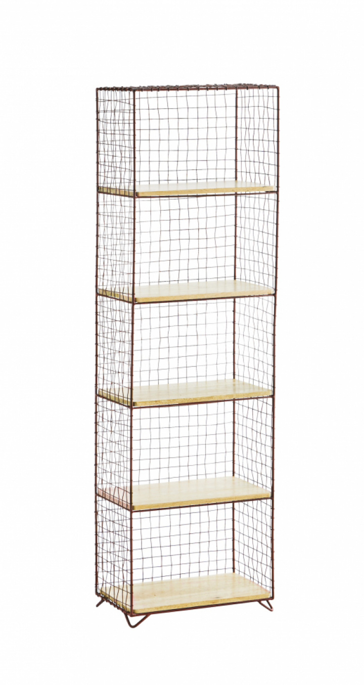 Hylla \'Iron\' - Rost/natur i gruppen Möbler / Hyllor & förvaring hos Reforma (35587CPR)
