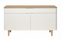 Skänk/Sideboard \'Granvik\' 140cm - Vit/Ek