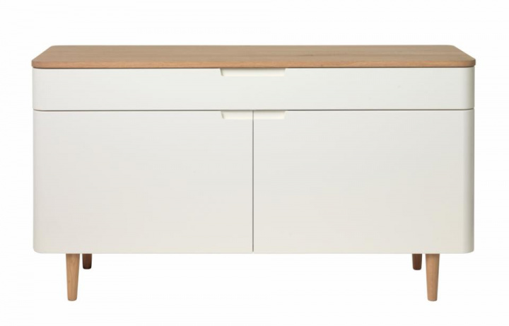 Skänk/Sideboard \'Granvik\' - Vit/Ek 140 cm i gruppen RUM / Hall / Förvaring hos Reforma (36352231)