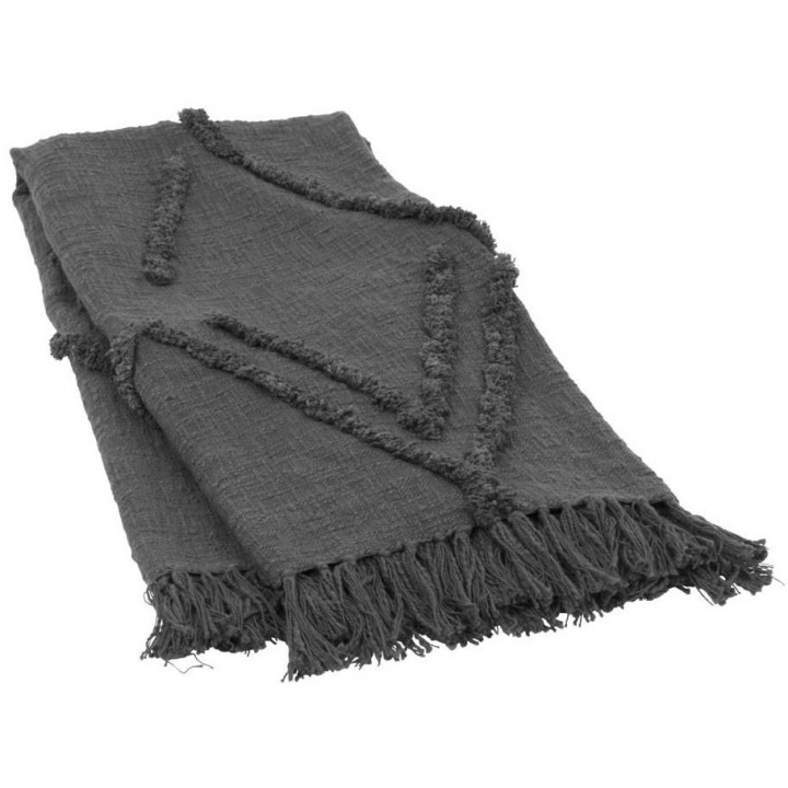 Pläd \'Diamond\' - Granit i gruppen Inredning / Textilier / Plädar & filtar hos Reforma (37149)