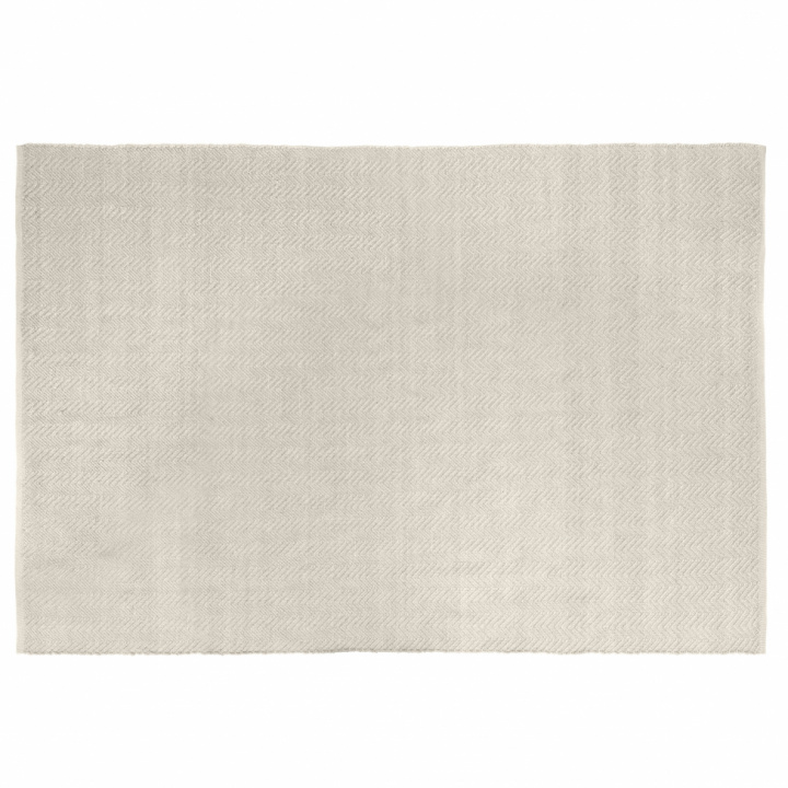 Matta \'PET\' - Herringbone Ivory 290x190 i gruppen Inredning / Mattor / Vävda Mattor hos Reforma (37181)