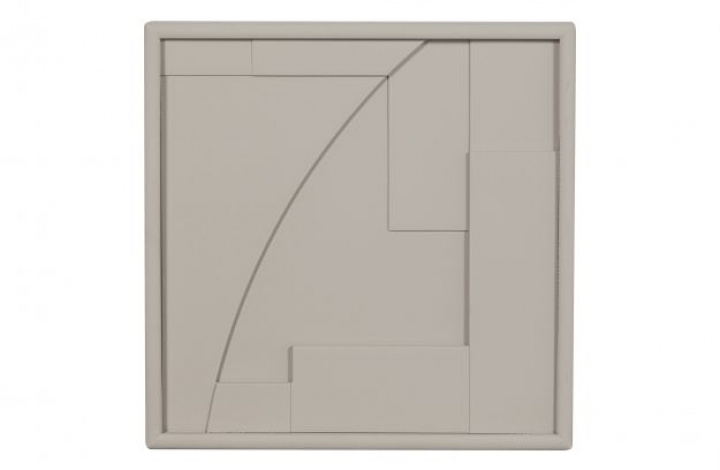 Tavla \'Fiona\' 60x60 - Grå i gruppen Inredning / Dekoration / Tavlor & posters hos Reforma (373455-M)