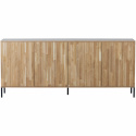 Sideboard ‘New Gravure’ 200 cm - Ek/Svart