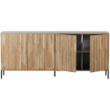 Sideboard ‘New Gravure’ 200 cm - Ek/Svart