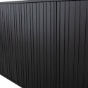 Sideboard ‘New Gravure’ 200 cm - Svart/Svart