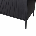 Sideboard ‘New Gravure’ 200 cm - Svart/Svart