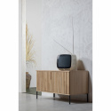 TV-bänk ‘New Gravure’ 100 cm - Ek/Svart