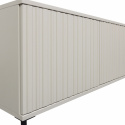 TV-bänk ‘New Gravure’ 100 cm - Beige/Svart
