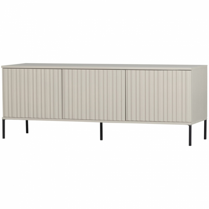 TV-bänk ‘New Gravure’ 150 cm - Beige/Svart i gruppen Möbler / Hyllor & förvaring / TV-Bänkar hos Reforma (373473-D)
