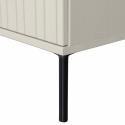TV-bänk ‘New Gravure’ 150 cm - Beige/Svart