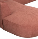Soffa vänster \'Polly\' - Terrakotta