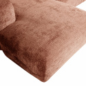 Soffa ‘Cloud’ 3-sits schäslong vänster - Rosabrun