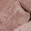 Soffa ‘Cloud’ 3-sits schäslong vänster - Brungrå/Rosa