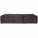 Soffa ‘Cloud’ 3-sits schäslong vänster - Mörkbrun