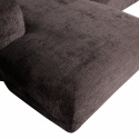 Soffa ‘Cloud’ 3-sits schäslong vänster - Mörkbrun
