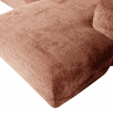 Soffa ‘Cloud’ 3-sits schäslong höger - Rosa/brun