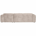 Soffa ‘Cloud’ 3-sits schäslong höger - Grå