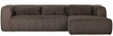 Soffa \'Bean\' 4-sits - Brun/Manchester