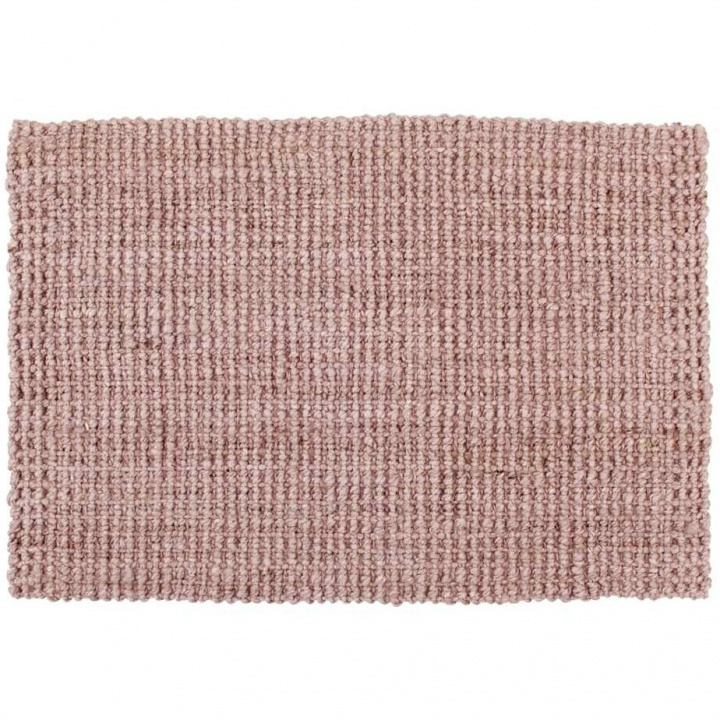 Dörrmatta \'Jute\' - Soft Pink i gruppen Inredning / Mattor / Hallmattor hos Reforma (37662)