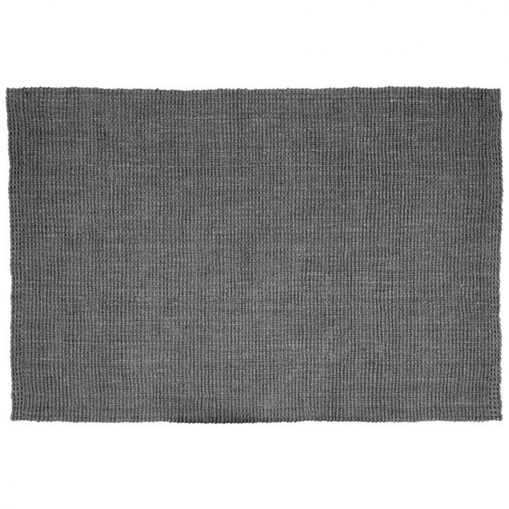 Matta \'Jute\' - Mörkgrå i gruppen Inredning / Mattor / Vävda Mattor hos Reforma (37738)