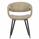 Matstol ‘Yossi’ - Beige/Svart