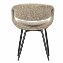 Matstol ‘Yossi’ - Beige/Svart