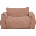 Loveseat ‘Baggy’ - Brun/Rosa