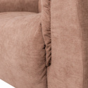 Loveseat ‘Baggy’ - Brun/Rosa