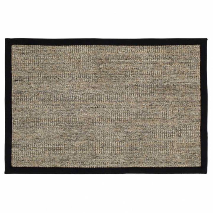 Dörmatta 'Sisal' 60x90 - Natur/Svart