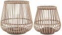 Lykta 2-pack - Bambu