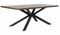 Matbord \'Sicily\' 200x100cm - Mörk ek