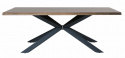 Matbord \'Sicily\' 200x100cm - Mörk ek