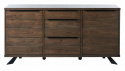 Skänk \'Sicily\' 160cm - Mörk Ek