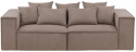 Soffa \'Gällivare\' 3-sits - Brun