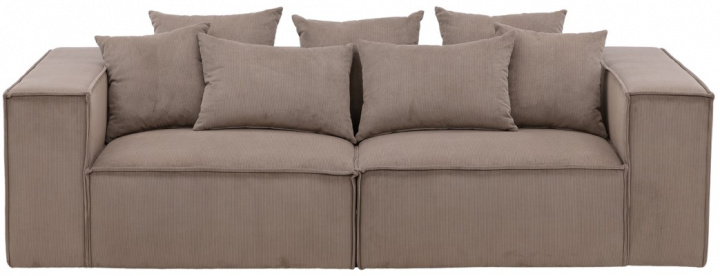 Soffa 'Gällivare' 3-sits - Brun