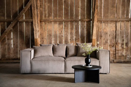 Soffa \'Gllivare\' 3-sits - Brun