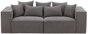 Soffa \'Gällivare\' 3-sits - Grå