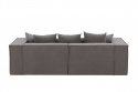 Soffa \'Gällivare\' 3-sits - Grå