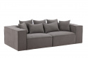 Soffa \'Gällivare\' 3-sits - Grå