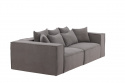 Soffa \'Gällivare\' 3-sits - Grå