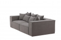 Soffa \'Gällivare\' 3-sits - Grå