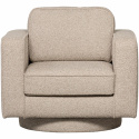Svängfåtölj ‘Lazy’ - Beige bouclé