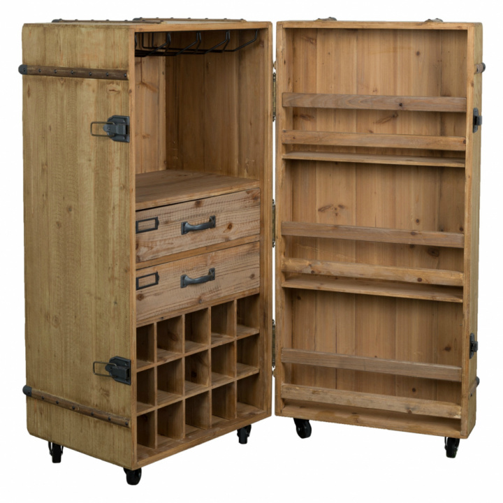 Vintage Skåp 'Lico' - Natur
