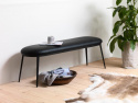 Bänk \'Lyon\' 140cm - Svart